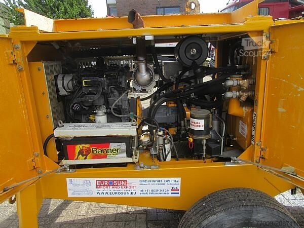 Bomba de hormigón Putzmeister BSA 1005 DC concrete pump Concerete pump PUTZME