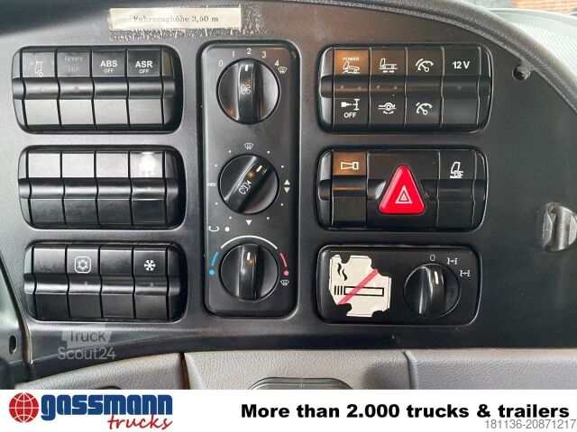 Teherautó alváz Mercedes-Benz Actros 2648 K 6x4, Retarder