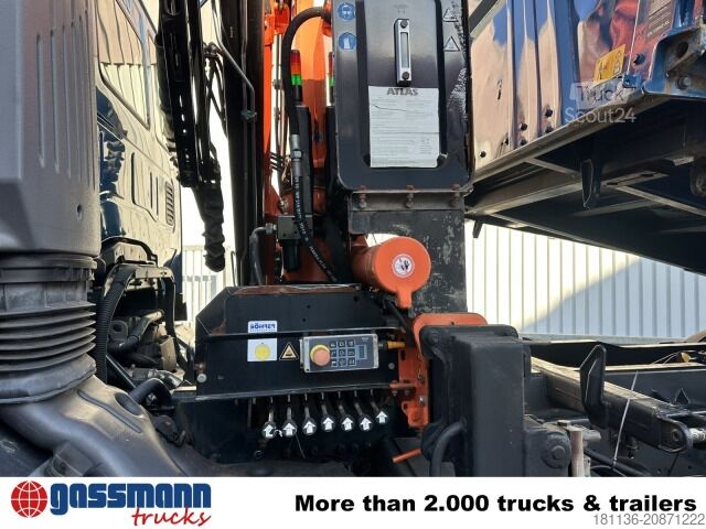 Camión volquete Iveco Trakker AD190T36 4x2, EEV, Kran Atlas AK 105.2-A2