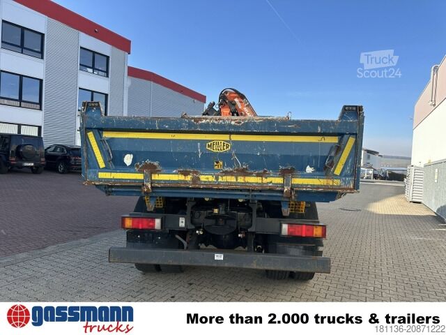 Camión volquete Iveco Trakker AD190T36 4x2, EEV, Kran Atlas AK 105.2-A2