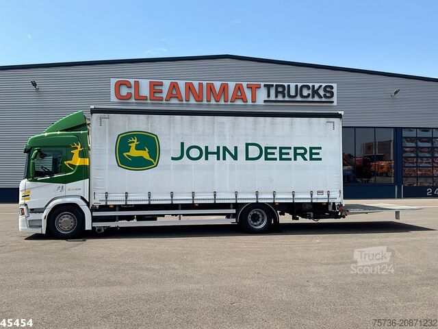 Sliding tarpaulin Scania P 280 Euro 6 Schuifzeil DHollandia 4 Ton laadkl...
