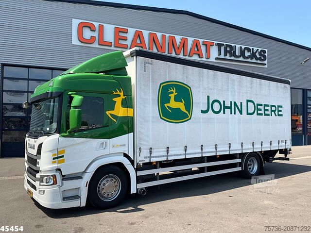 Sliding tarpaulin Scania P 280 Euro 6 Schuifzeil DHollandia 4 Ton laadkl...