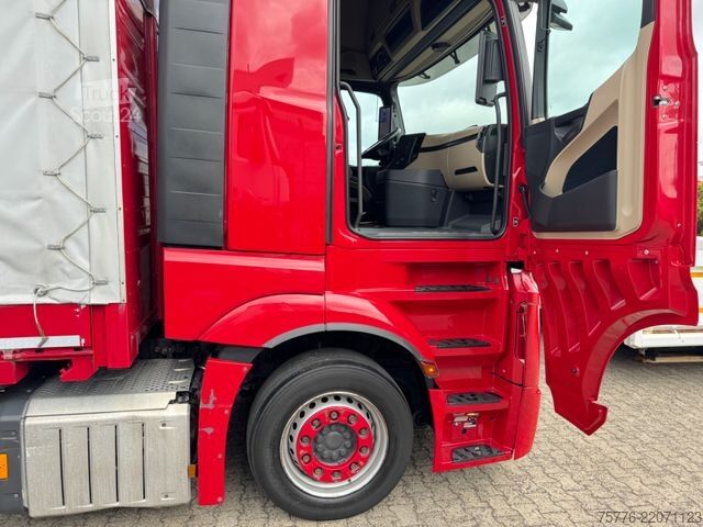 Tovorno vozilo s ravno platformo in ponjavo MERCEDES-BENZ 2548 Actros 5 L 6x2 Lowliner BDF