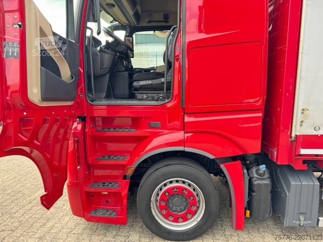 Tovorno vozilo s ravno platformo in ponjavo MERCEDES-BENZ 2548 Actros 5 L 6x2 Lowliner BDF