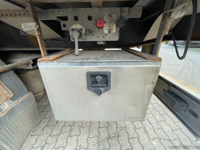 Auflieger mit Pritsche & Plane  Fellechner SC31-L39 Stahltra Lenkachse x2 Edscha
