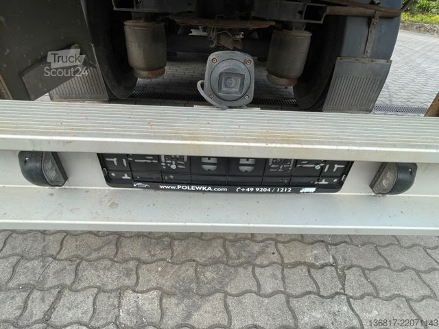 Auflieger mit Pritsche & Plane  Fellechner SC31-L39 Stahltra Lenkachse x2 Edscha