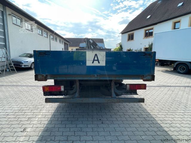 Pick-up dodávka MERCEDES-BENZ Atego 815 4x2 BB Pritsche HMF 683 K3 Kran