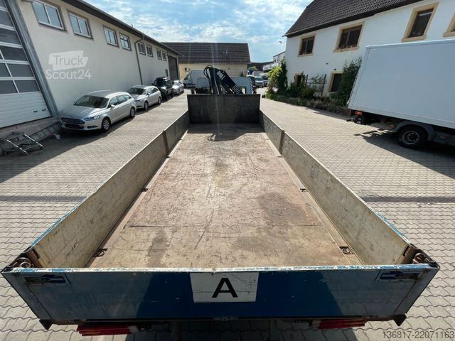 Pick-up dodávka MERCEDES-BENZ Atego 815 4x2 BB Pritsche HMF 683 K3 Kran