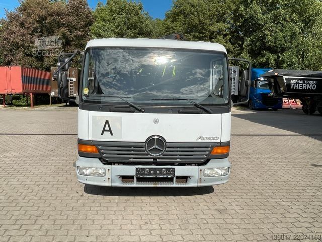 Pick-up dodávka MERCEDES-BENZ Atego 815 4x2 BB Pritsche HMF 683 K3 Kran