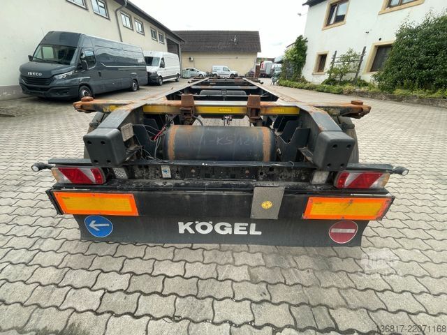 Priklopnik z menjalnim šasijem KÖGEL AW18 BDF Combi C715 + C745 Wechselfahrgestell