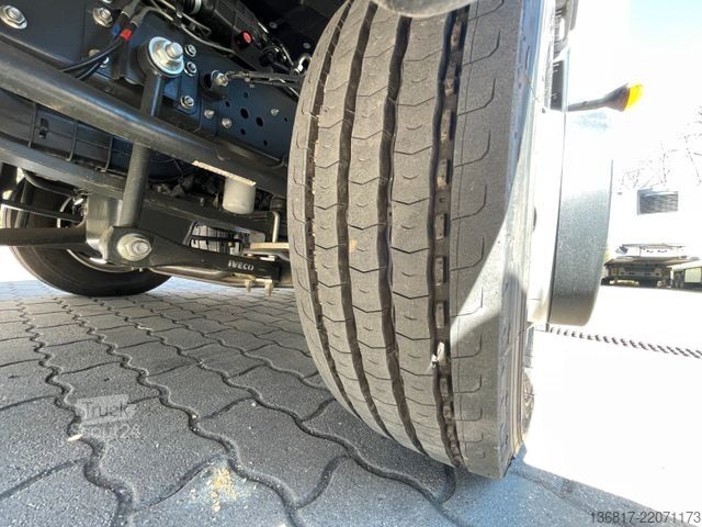 Ponyvával szerelt furgon IVECO Eurocargo ML80E21 BL Schiebeplane LBW  NEUWERTIG