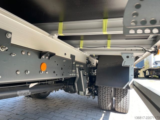 Ponyvával szerelt furgon IVECO Eurocargo ML80E21 BL Schiebeplane LBW  NEUWERTIG
