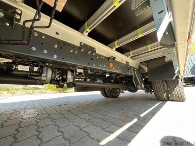 Ponyvával szerelt furgon IVECO Eurocargo ML80E21 BL Schiebeplane LBW  NEUWERTIG