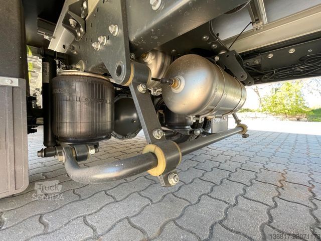 Ponyvával szerelt furgon IVECO Eurocargo ML80E21 BL Schiebeplane LBW  NEUWERTIG