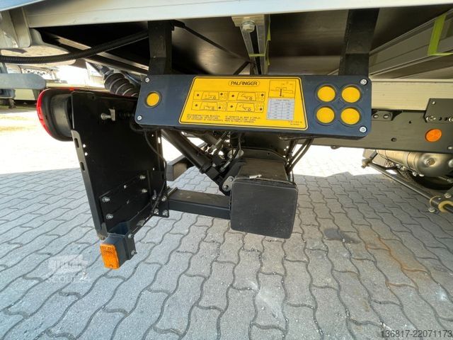 Ponyvával szerelt furgon IVECO Eurocargo ML80E21 BL Schiebeplane LBW  NEUWERTIG