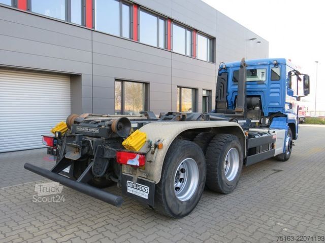 Kroklastbil MAN TG-S 26.470 6x4 Abrollkipper kurzer Radstand