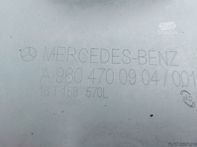 Τυπική μονάδα τράκτορα MERCEDES-BENZ Actros 18-45 Stream Space-MP4-ACC