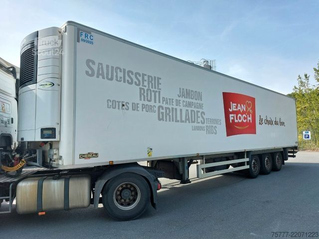 Рефрижераторный полуприцеп CHEREAU CSD-Tiefkühlauflieger-Carrier-SAF-Rohrbahnen
