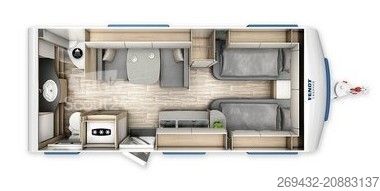 Lakókocsi FENDT BIANCO ACTIV 515 SGD