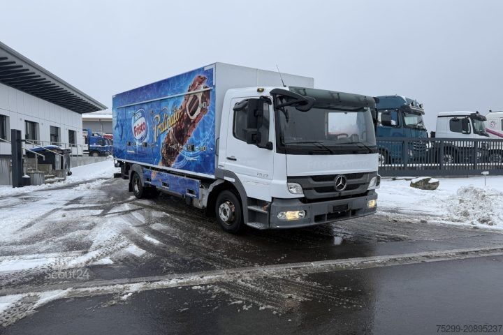 Camión frigorífico Mercedes-Benz Atego 1022 4x2 Kühlkoffer+HB / Swiss-Vehicle