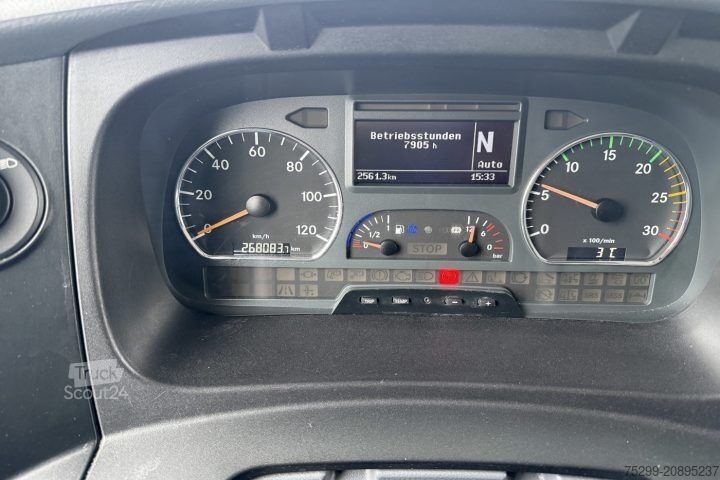 Soğutuculu kamyon Mercedes-Benz Atego 1022 4x2 Kühlkoffer+HB / Swiss-Vehicle