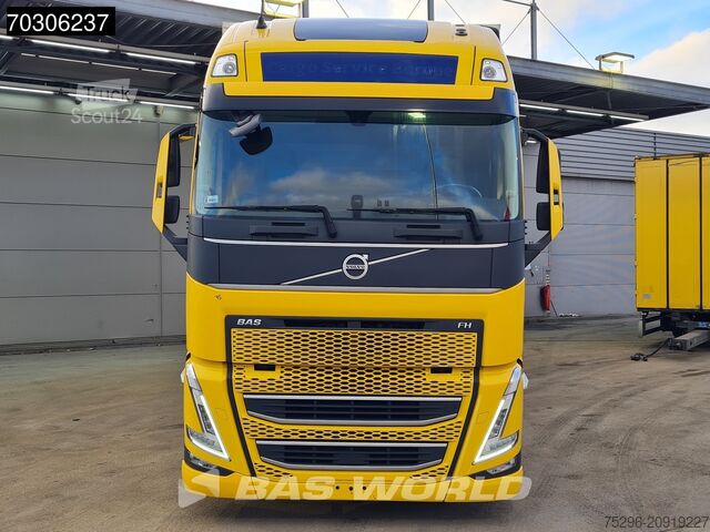 Telone scorrevole Volvo FH 460 6X2 Curtainsider Combi LNG Engine Slidin...