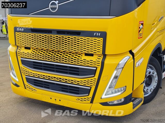 Telone scorrevole Volvo FH 460 6X2 Curtainsider Combi LNG Engine Slidin...