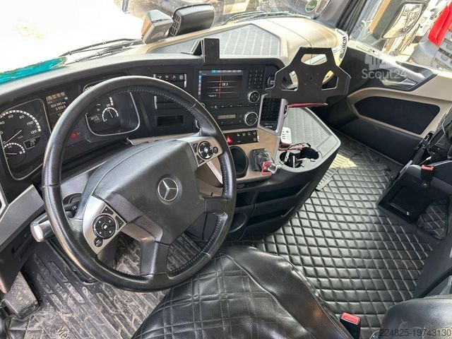 Φορτηγό πλατφόρμα με μουσαμά MERCEDES-BENZ ACTROS 2745 PRITSCHE PLANE*2016*1HAND*EURO6*