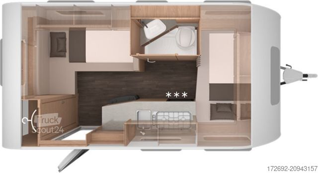 Lakókocsi KNAUS Sport 420 QD