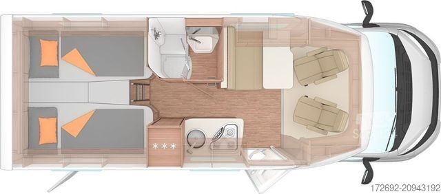 Polintegriran avtodom WEINSBERG CaraCompact 600 MEG EDITION [PEPPER]