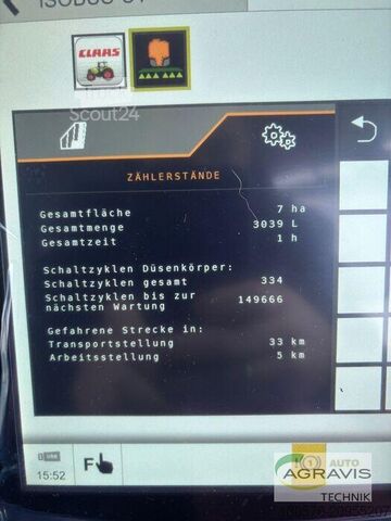 Pulverizator de pesticide Amazone UF 1602