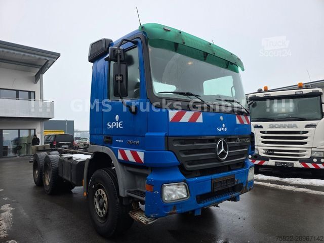 LKW-Fahrgestell MERCEDES-BENZ Actros 2646 / 6X4 / German / WB 3300