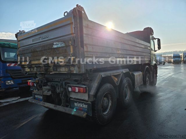 Tristrani prekucnik MERCEDES-BENZ Arocs 4145 / 8X4 / Retarder / Meiller BORDMATIK