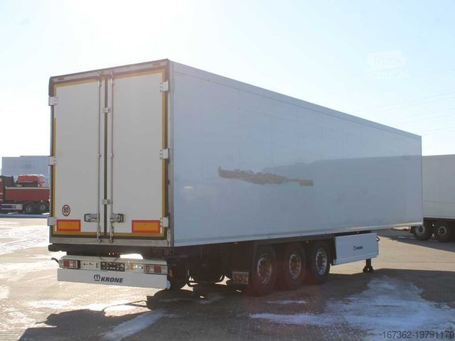 Ψυκτικός ημιρυμουλκούμενος KRONE SD,LIFTING AXLE,2X PALLET BASKET,DOUBLE CHAMBER