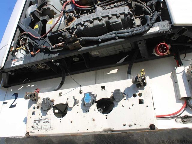 Ψυκτικός ημιρυμουλκούμενος KRONE SD,LIFTING AXLE,2X PALLET BASKET,DOUBLE CHAMBER