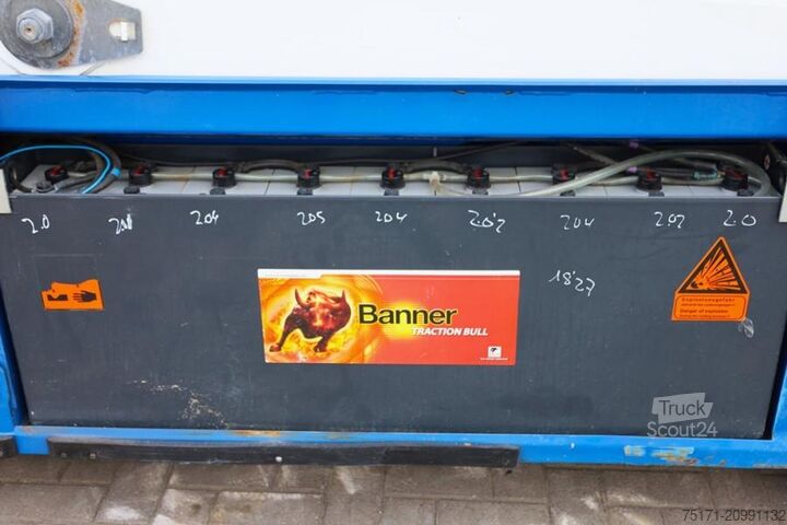 Scissor lift PB Lifttechnik S225-12ES Electric, 22.5m Working Height, 450kg Ca