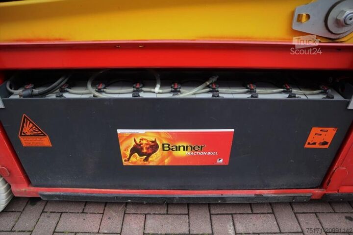 Scissor lift PB Lifttechnik S225-12ES Electric, 4x2 Drive, 22.5m Working Heigh