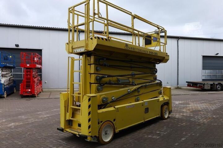 Scissor lift PB Lifttechnik S195-12ES Electric, 19.6m Working Height, 700kg Ca