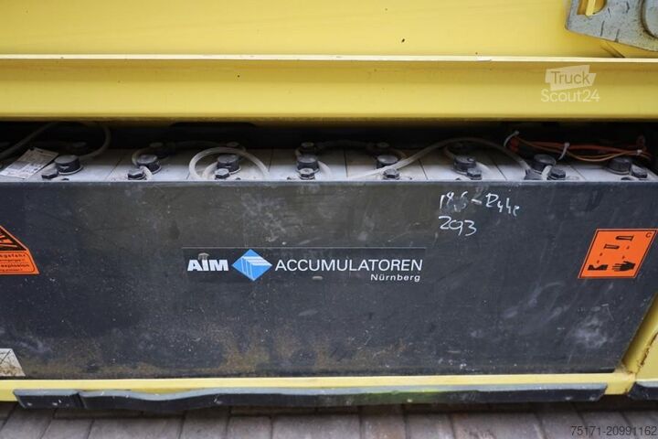 Scissor lift PB Lifttechnik S195-12ES Electric, 19.6m Working Height, 700kg Ca