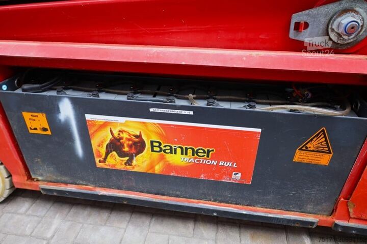 Scissor lift PB Lifttechnik S225-12ES Electric, 22.5m Working Height, 450kg Ca