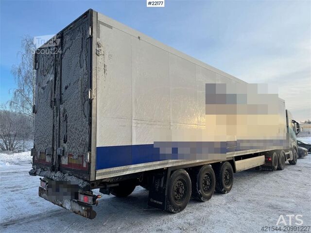 Krone kast-oplegger met Thermo King koelsysteem Krone box semi-trailer with Thermo King refrigeration un