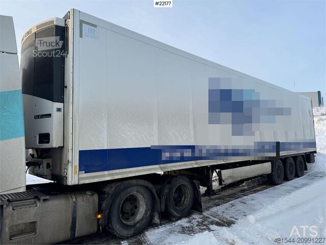 Krone kast-oplegger met Thermo King koelsysteem Krone box semi-trailer with Thermo King refrigeration un