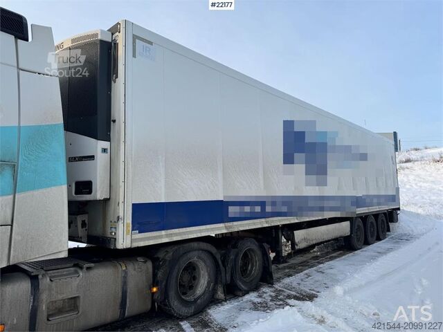 Krone kast-oplegger met Thermo King koelsysteem Krone box semi-trailer with Thermo King refrigeration un