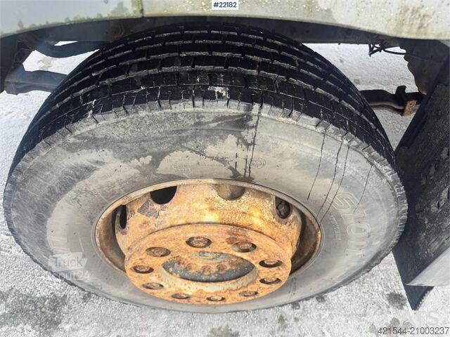 Platform trailer MAN TGM 18.280 flatbed truck. 87,000 km! WATCH VIDEO