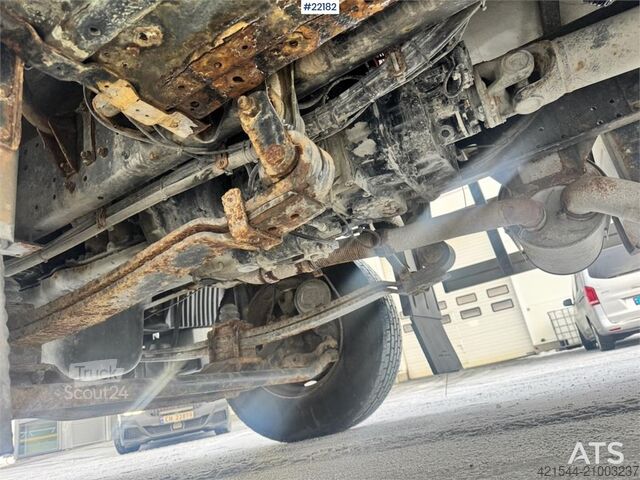 Platform trailer MAN TGM 18.280 flatbed truck. 87,000 km! WATCH VIDEO