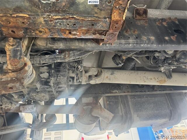 Platform trailer MAN TGM 18.280 flatbed truck. 87,000 km! WATCH VIDEO