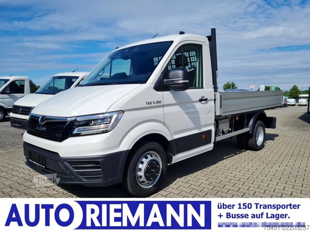 Pick-up bestelwagen Man TGE 5.160 Pritsche MR LED Tempomat Leiterträger