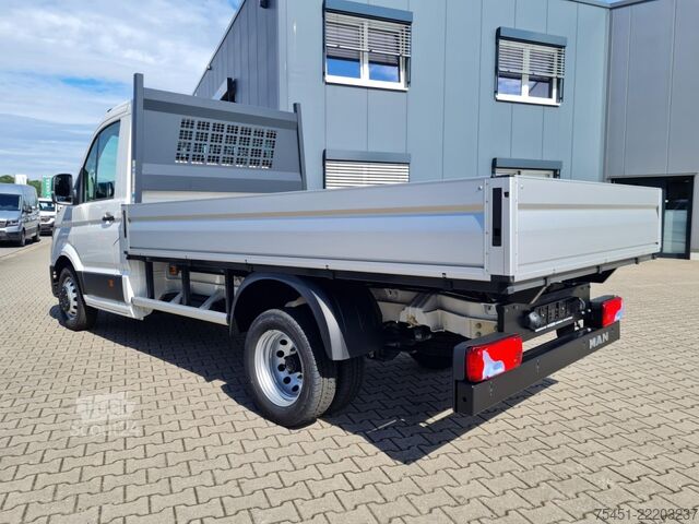 Pick-up bestelwagen Man TGE 5.160 Pritsche MR LED Tempomat Leiterträger