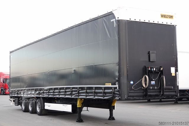 Open oplegger met zeil WIELTON FIRANKA / MEGA / LOWDECK / O? PODNOSZONA / 2016