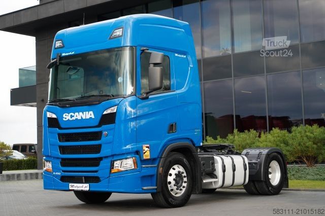 Štandardný ťahač SCANIA R 450 / RETARDER / PE?NY ADR / I-PARK COOL  / A